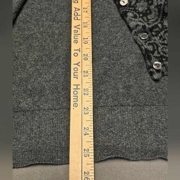 Croft and Barrow Cardigan Sz 1X - Picture 8 of 8